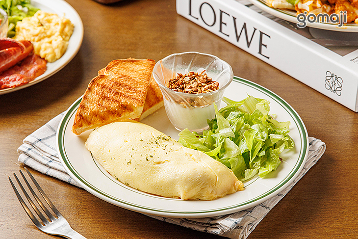 雞肉莎莎歐姆醬