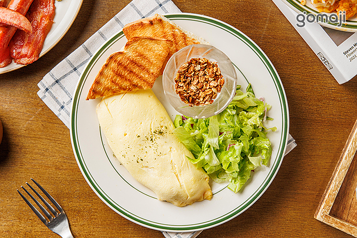 雞肉莎莎歐姆醬