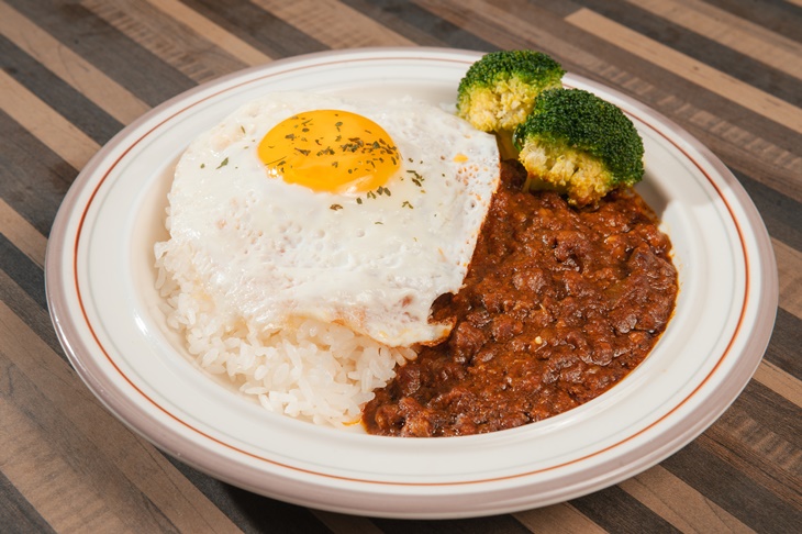 熟成豬肉乾咖哩飯