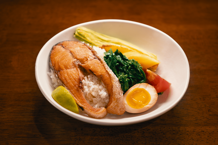香煎挪威鮭魚飯