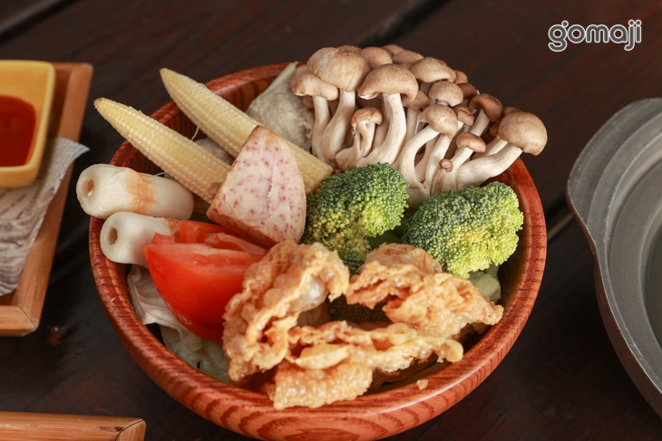 個人份小火鍋(昆布/豬肉/白飯)