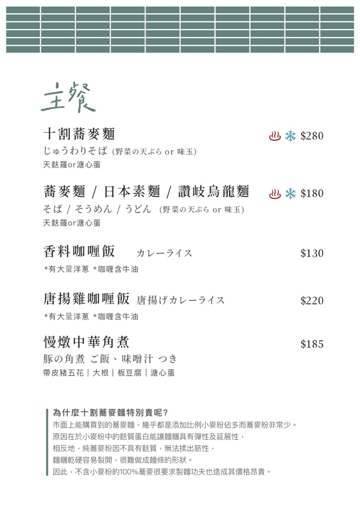 菜單