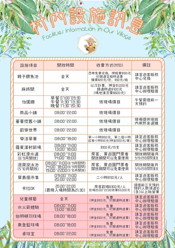 花蓮-怡園渡假村