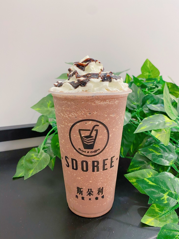 巧克力冰沙可可碎片