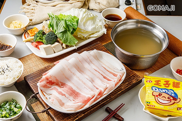 招牌黑毛培根豬肉鍋