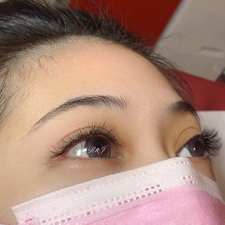 600根三葉草睫毛嫁接