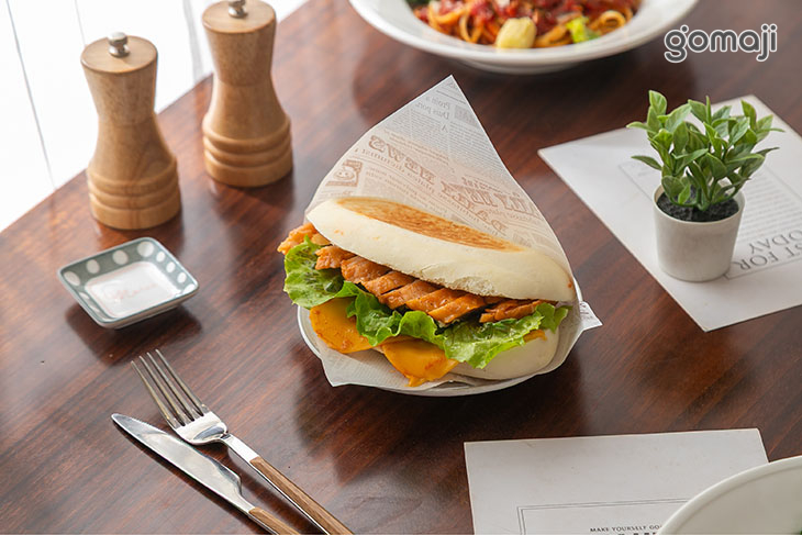 紐奧良烤雞帕尼尼麵包