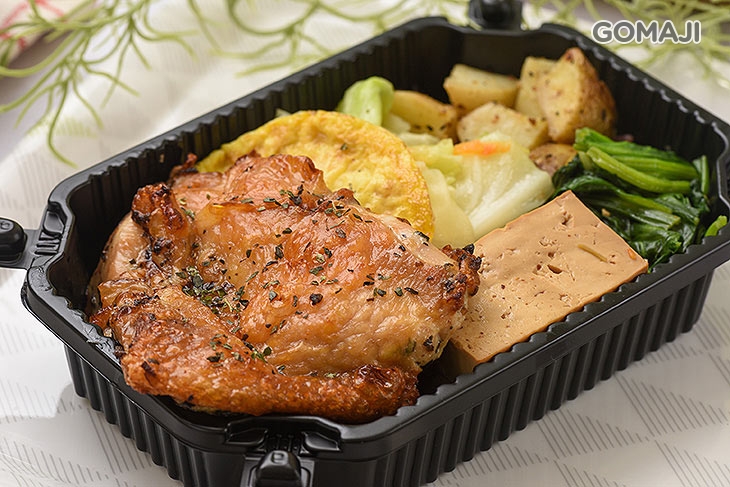 蒜味塔香無骨雞腿