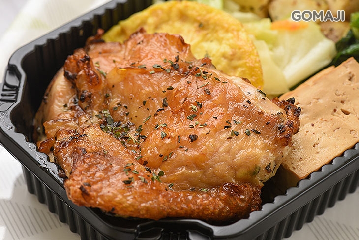 蒜味塔香無骨雞腿