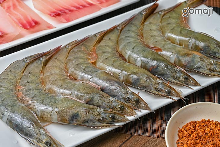 鯛魚片&白蝦