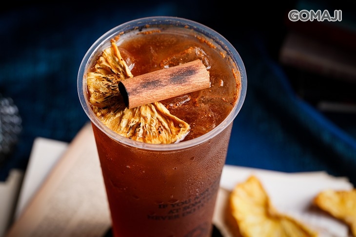 老男人煙燻水果茶