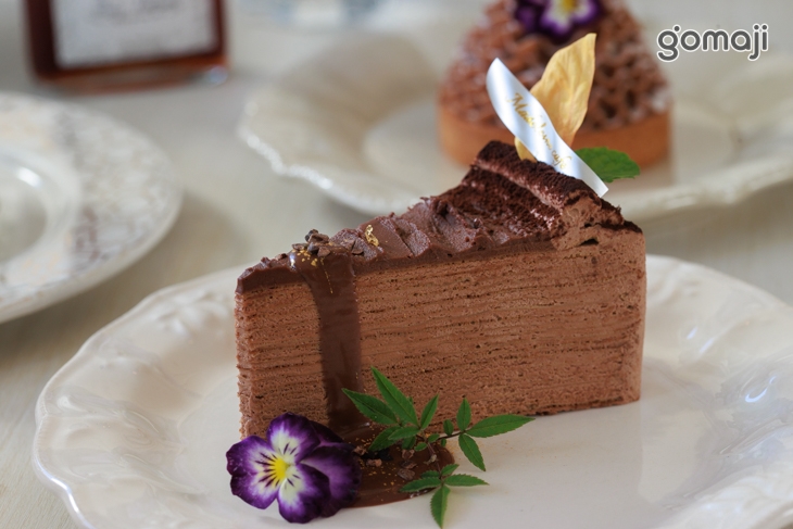 微醺巧克力千層