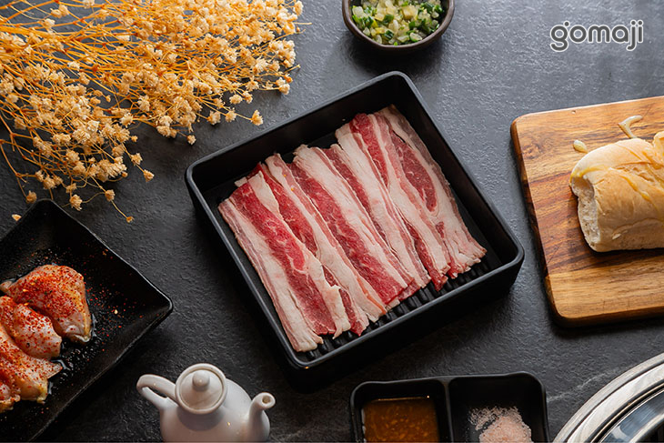 美國濕式五花牛