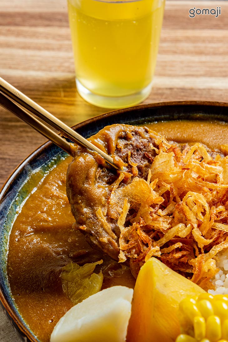 日式嫩煎牛肉排(雙片)咖哩飯