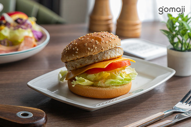 超厚雞肉起司漢堡