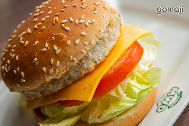 超厚雞肉起司漢堡