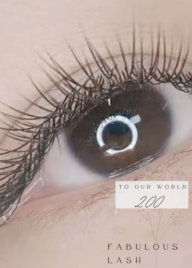 B.氣質美瞳根接根200根美睫