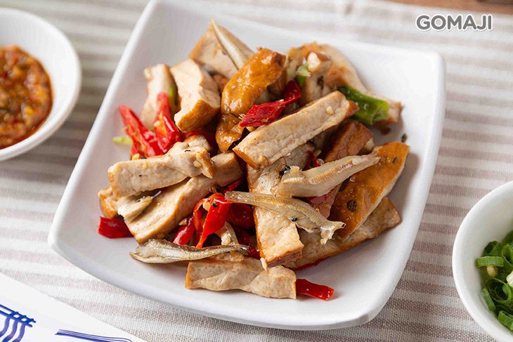 小魚豆干
