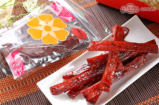 頂級超厚束切蜜汁肉干：椒麻口味