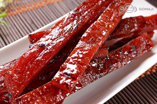 頂級超厚束切蜜汁肉干：椒麻口味