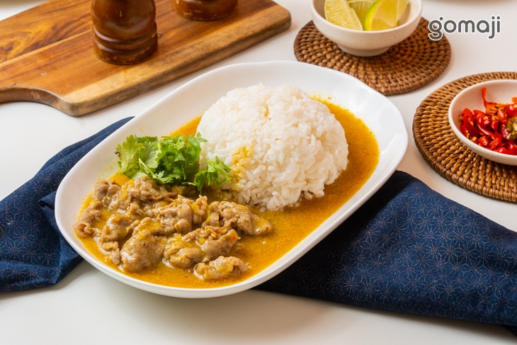 沙朗牛肉咖哩飯