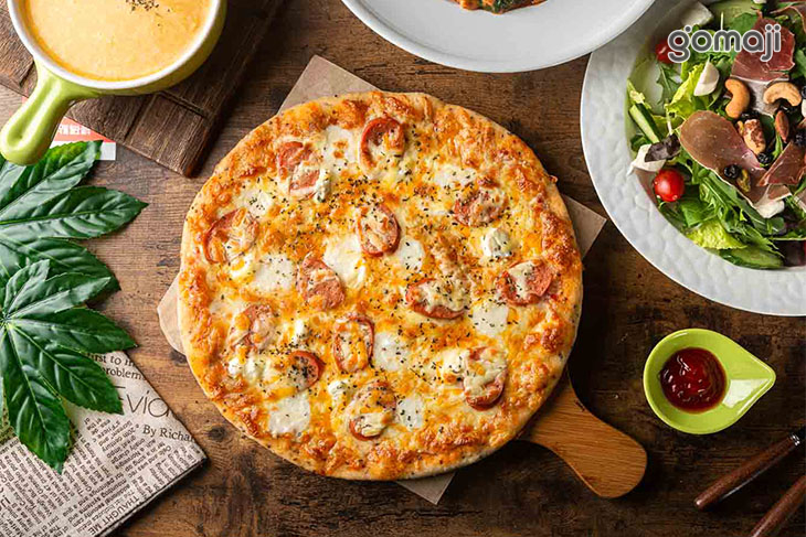 臘腸起司四重奏披薩