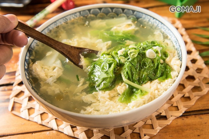 蛋花青菜湯