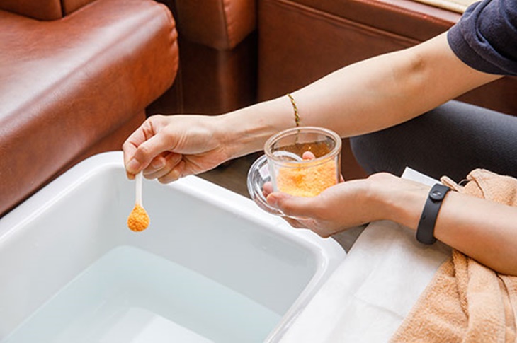 海鹽足浴