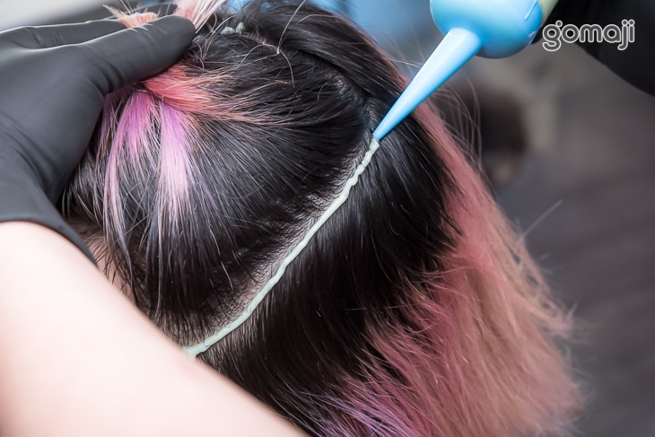 染前頭皮隔離