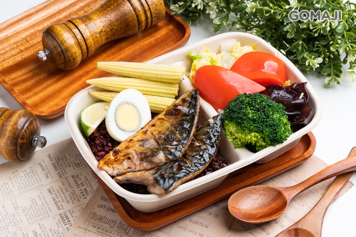 慢火鹽烤鯖魚餐盒