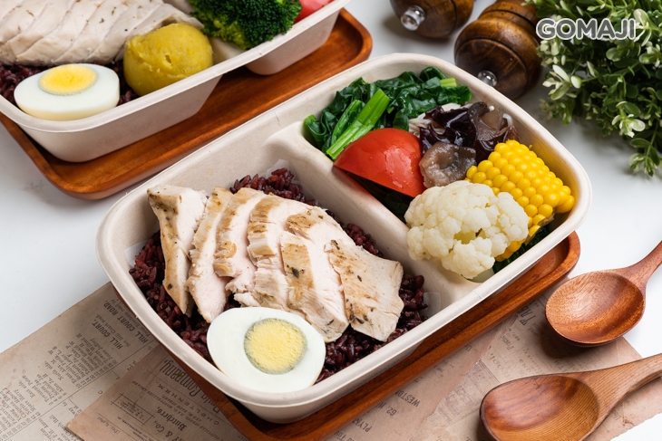 舒肥香煎雞胸餐盒