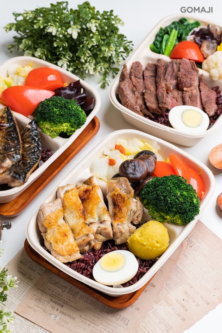 舒肥烤雞腿排餐盒