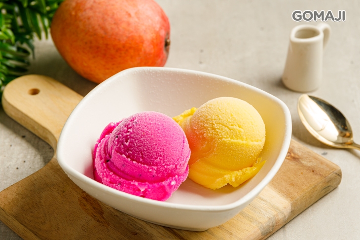 黃金芒果+雷夢火龍果