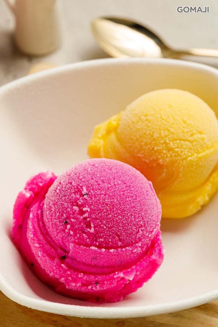 黃金芒果+雷夢火龍果