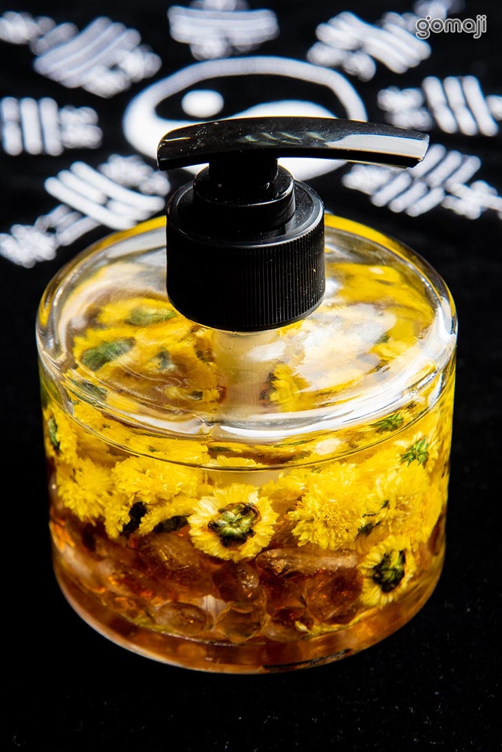 色彩、礦石、植物三效合一按摩油