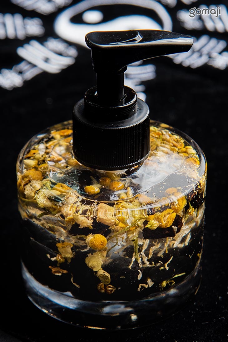 色彩、礦石、植物三效合一按摩油