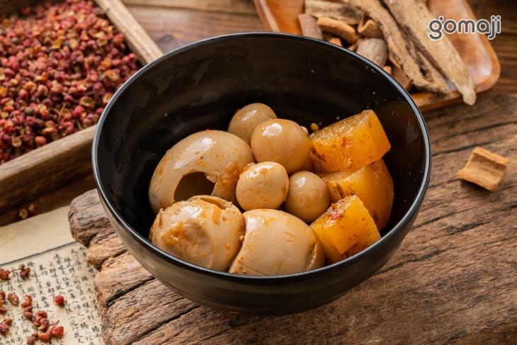 蘿蔔、鳥蛋、蛋白