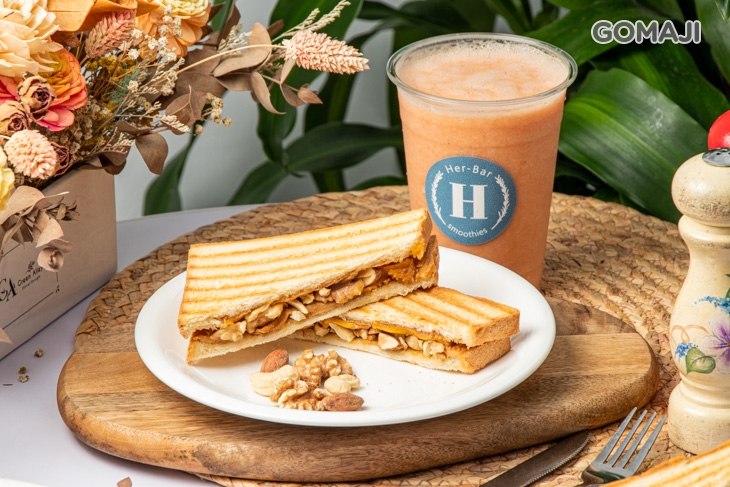 花生派對帕尼尼+邦尼兔午餐