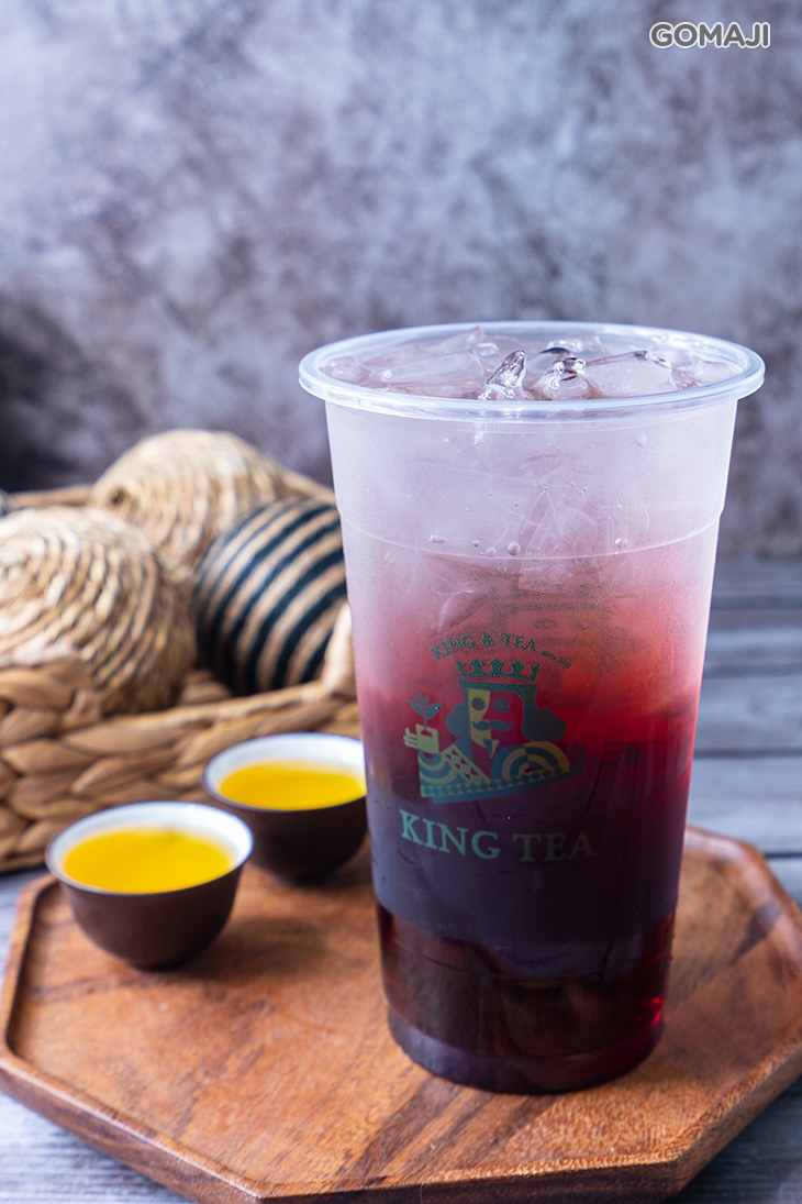 鮮蔓越莓冰茶