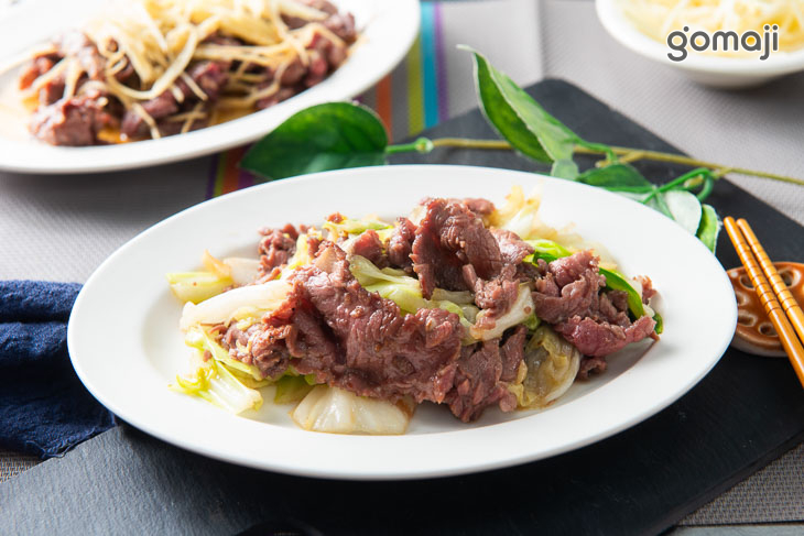 高麗菜炒牛肉