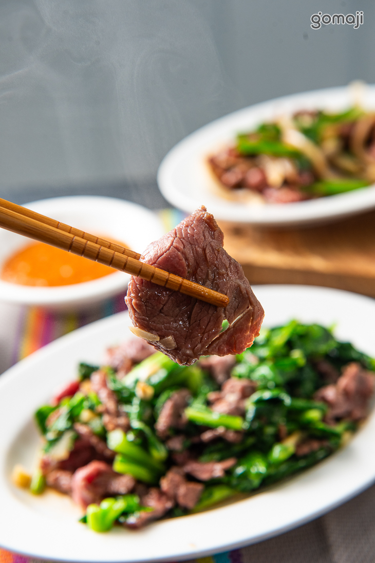  芥蘭炒牛肉