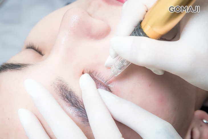 日式減痛感自然半永久新型濃睫隱形內眼線上色定型