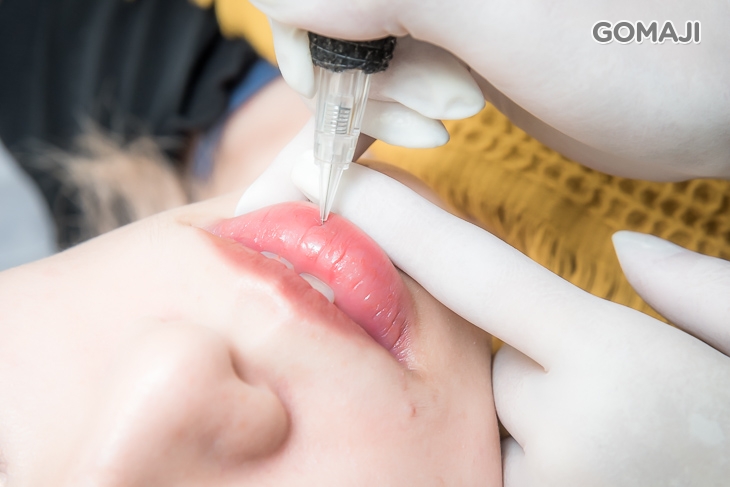 減痛感自然半永久水晶粉嫩嘟嘟唇線上色定型