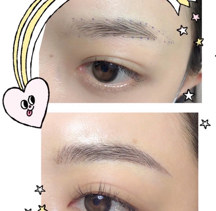 韓式手工仿真柔絲眉