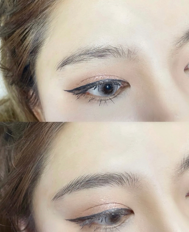 韓式手工仿真柔絲眉