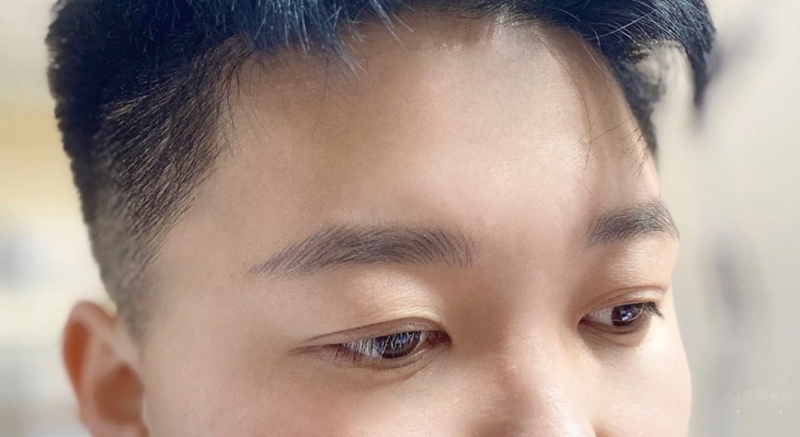 韓式手工仿真柔絲眉