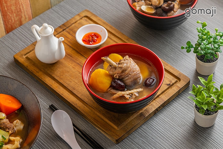 當歸地瓜養生雞湯
