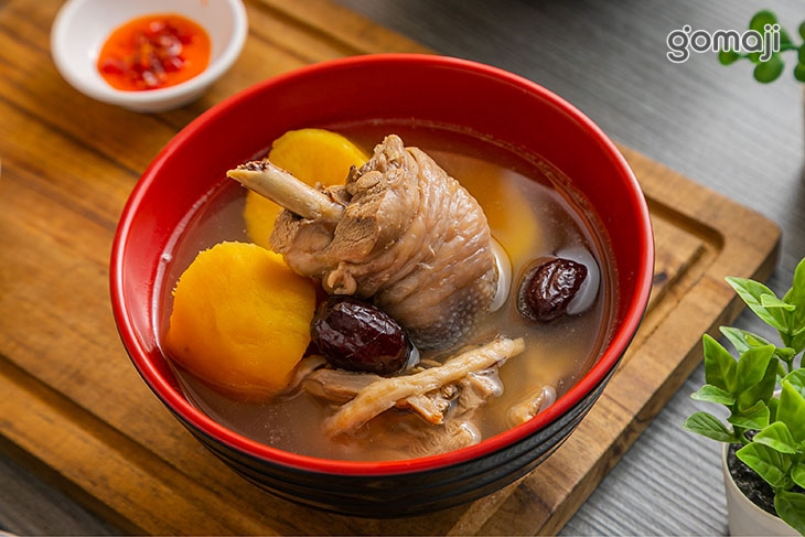 當歸地瓜養生雞湯