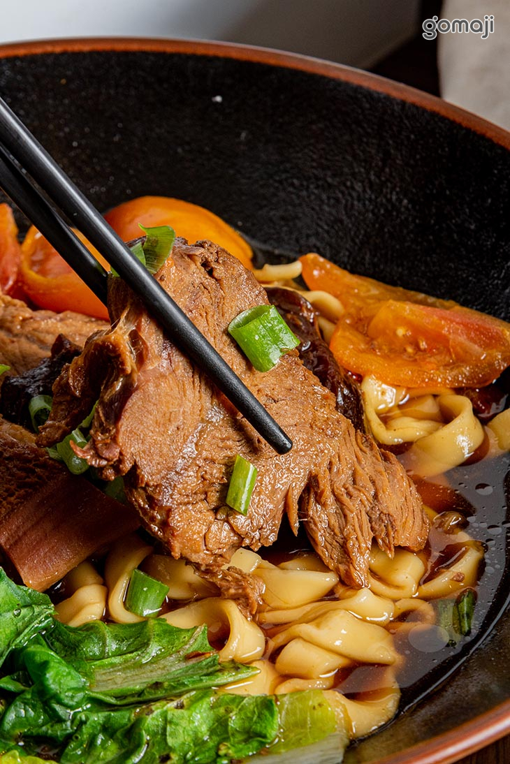 紅燒番茄三寶麵