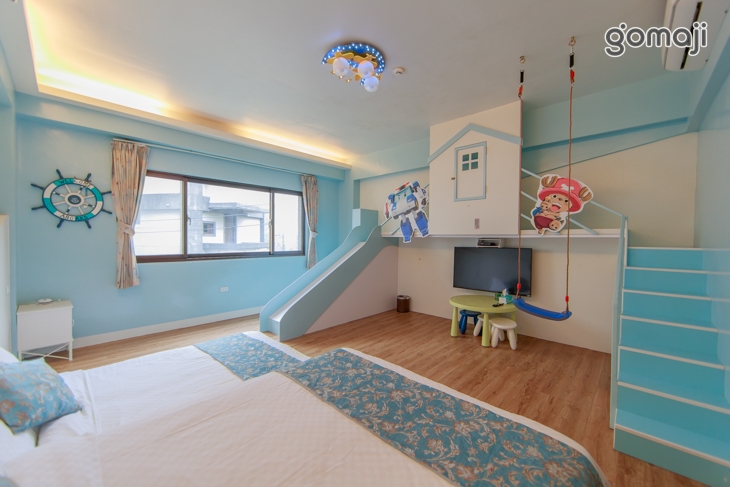 溜滑梯四人房(B)